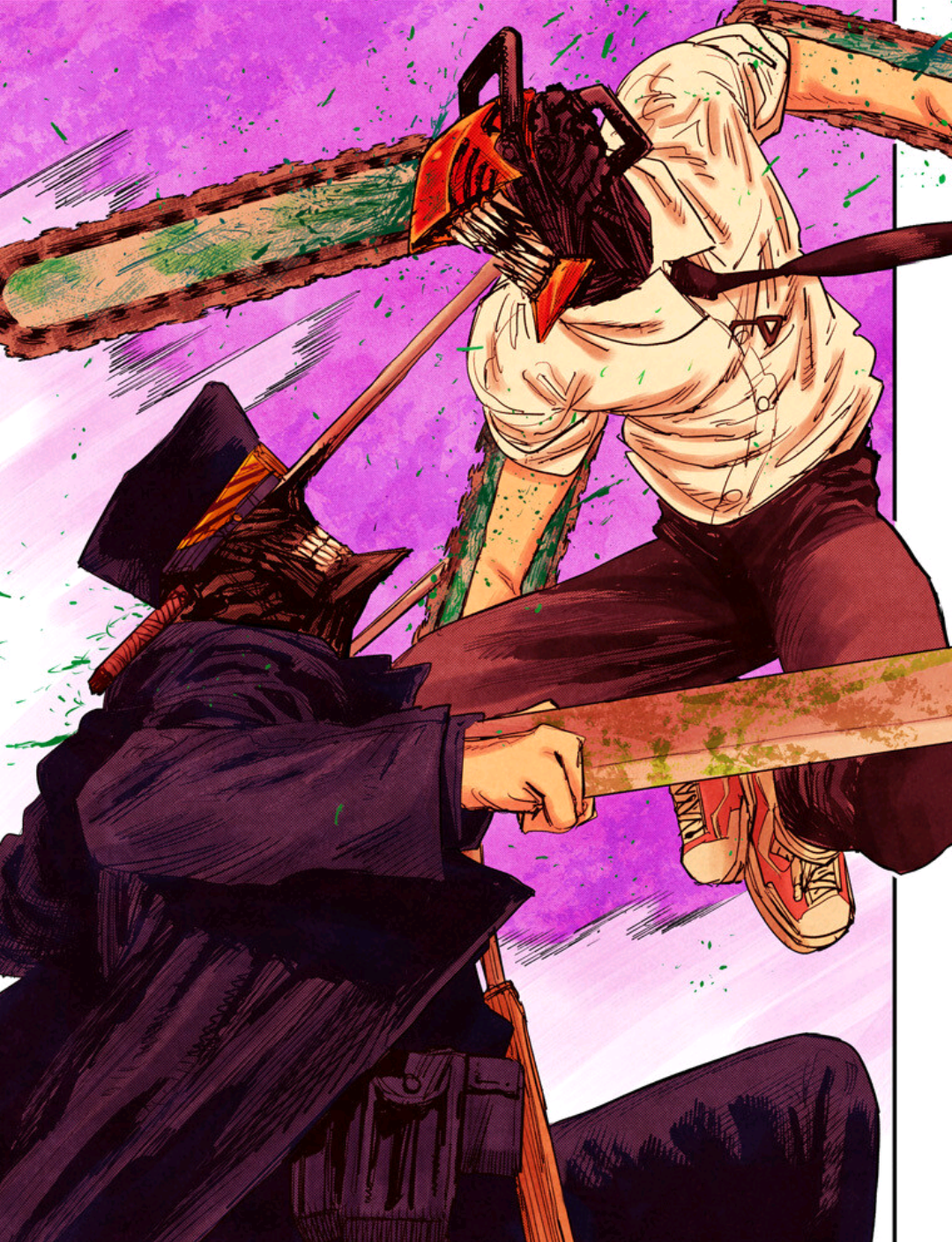 DENJI CONTRA O DEMÔNIO DA KATANA I Chainsaw Man Dublado 🇧🇷 